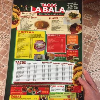Tacos la bala - Aug 12, 2022 · Ratings of Gorditas y Tacos La Bala (Restaurante local) Yelp. 25 . Zomato. Not rated yet. 1 . Foursquare. Not rated yet. Google. 219 . Facebook. 4.4. 39 . Visitors' opinions on Gorditas y Tacos La Bala (Restaurante local) / 163. Search visitors’ opinions Add your opinion. warehouse icecream.